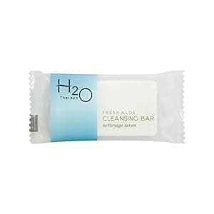 H2O Therapy Bar Soap, Travel Size Hotel Amenities, 0.88 oz (Case of 500)