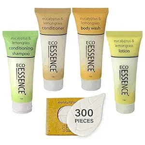 EcoEssence Hotel Size Toiletries Set | The Best Amenities for Your Next Adv