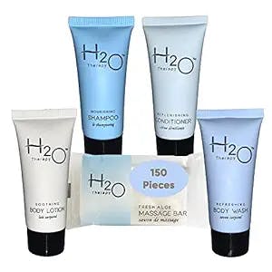 The H2O Therapy Hotel Soaps and Toiletries Bulk Set is the ultimate all-in-