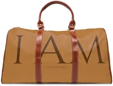 I AM TRAVEL BAG | FAITHDRAKE | Edition | Luxury Style Duffel Bag | Trravel Bag | High Fashion | Collection