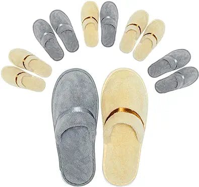 Get Your Guests Pampered With These Washable Disposable Slippers!
