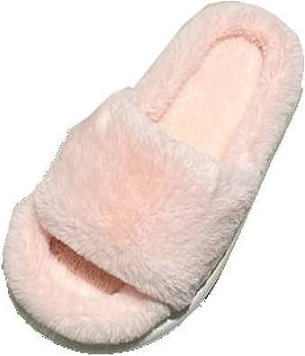 Faux Fur and Fun: ChyJoey Trendy Slippers for Women