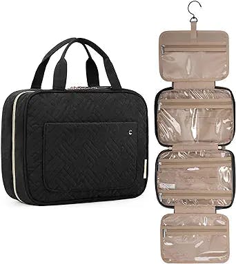 The BAGSMART Toiletry Bag Travel Bag with Hanging Hook is the ultimate trav