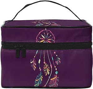 Native Indian American Dream Catcher Cosmetic Bag Portable Makeup Storage Pouch Box Travel Toiletry Bag