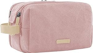 The Pink BAGSMART Toiletry Bag for Men is a Game Changer 