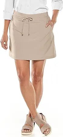 Travel in Style with the Coolibar UPF 50+ Women's Mendocino Travel Skort - 