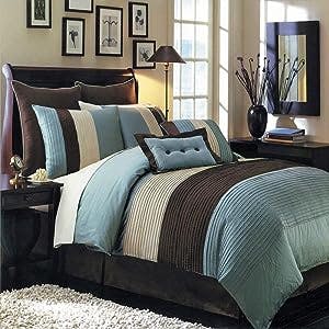 A Royal Night's Sleep: Review of the Royal Hotel Bedding Hudson Teal-Blue, 