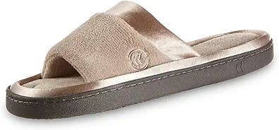 Slip into Comfort with isotoner Women's Soft Microterry Wider Width Slide S