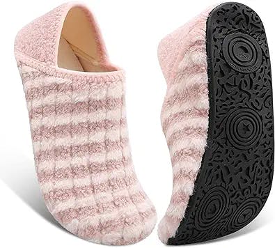 Cozy Your Toes in Style: Fires Slippers with Rubber Sole!