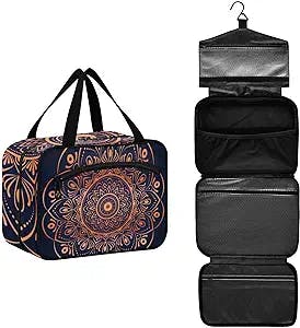 The Ultimate Toiletry Bag: DOMIKING Luxury Mandala Travel Bag