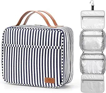 Beauty and Organization on the Go with Bosidu Hanging Travel Toiletry Bag 