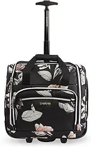 "Rolling in Style: BEBE Valentina Carry-On Bag Review by Lady Eloise Montgo