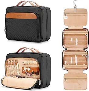 The COOSKY Travel Hanging Toiletry Bag is a game-changer for any gal on the