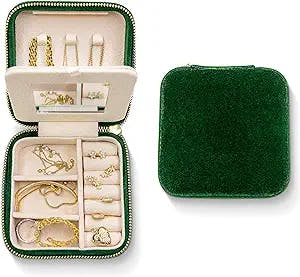 Travel in Style with Plush Velvet Travel Jewelry Box - A Review by Lady Elo