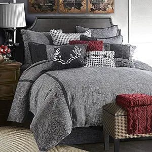 Title: Get Cozy and Comfy with HiEnd Accents Hamilton 4 Piece Comforter Set